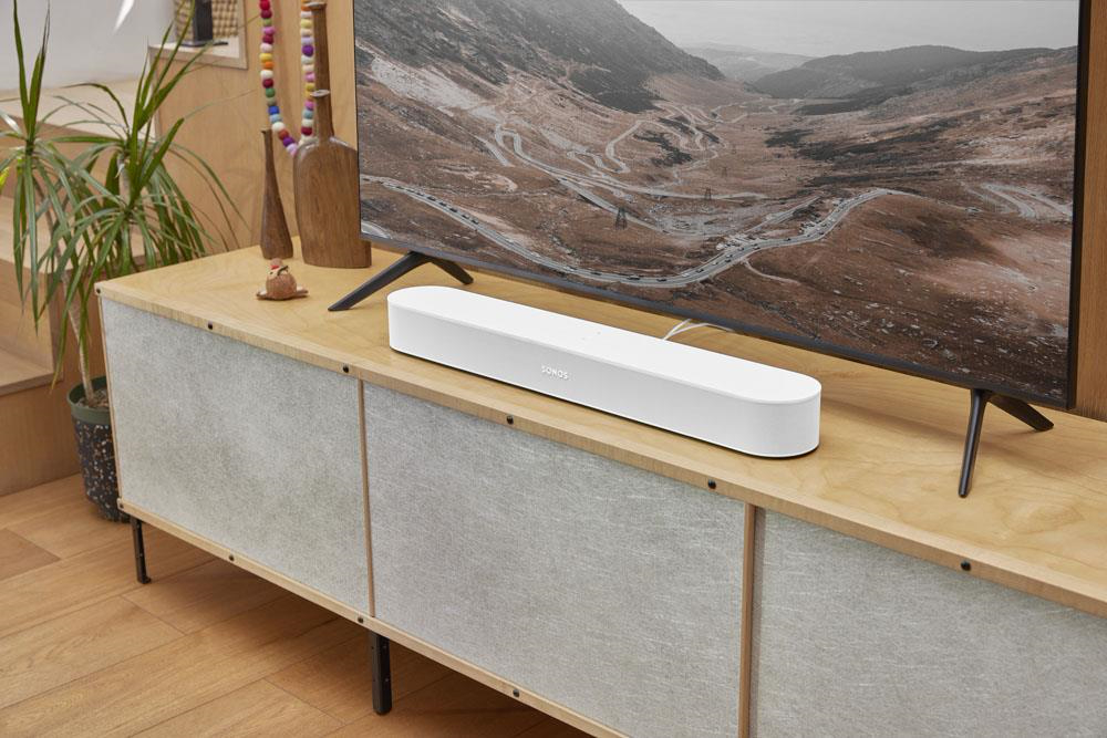 SONOS BEAMGEN2WHITE - Sonos Beam GEN2 Soundbar mit Dolby Atmos
