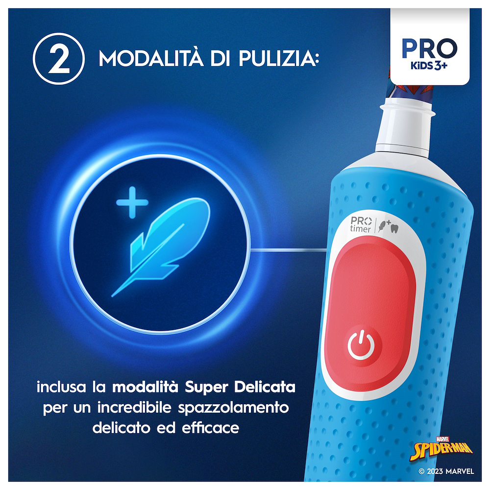 ORAL-B VITALITYPROSPIDERMAN - Elektrische Zahnbürste Kids Spider-Man