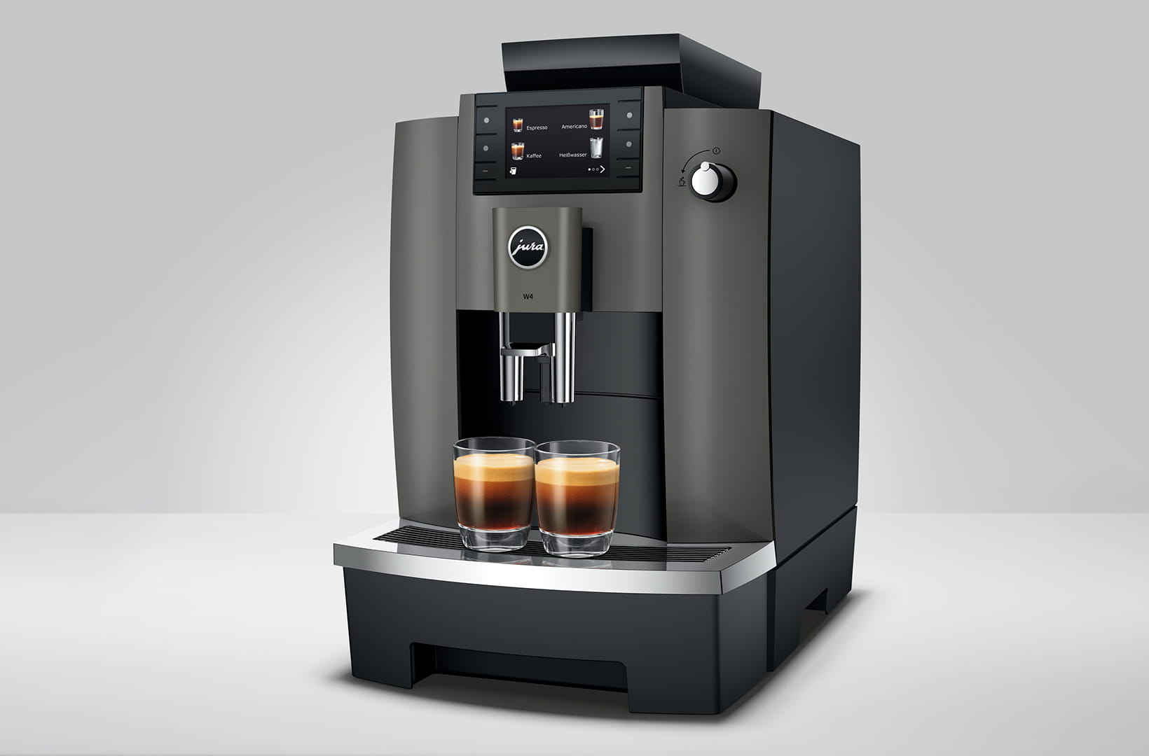 JURA W4DARKINOX - Kaffeevollautomat Dark Inox