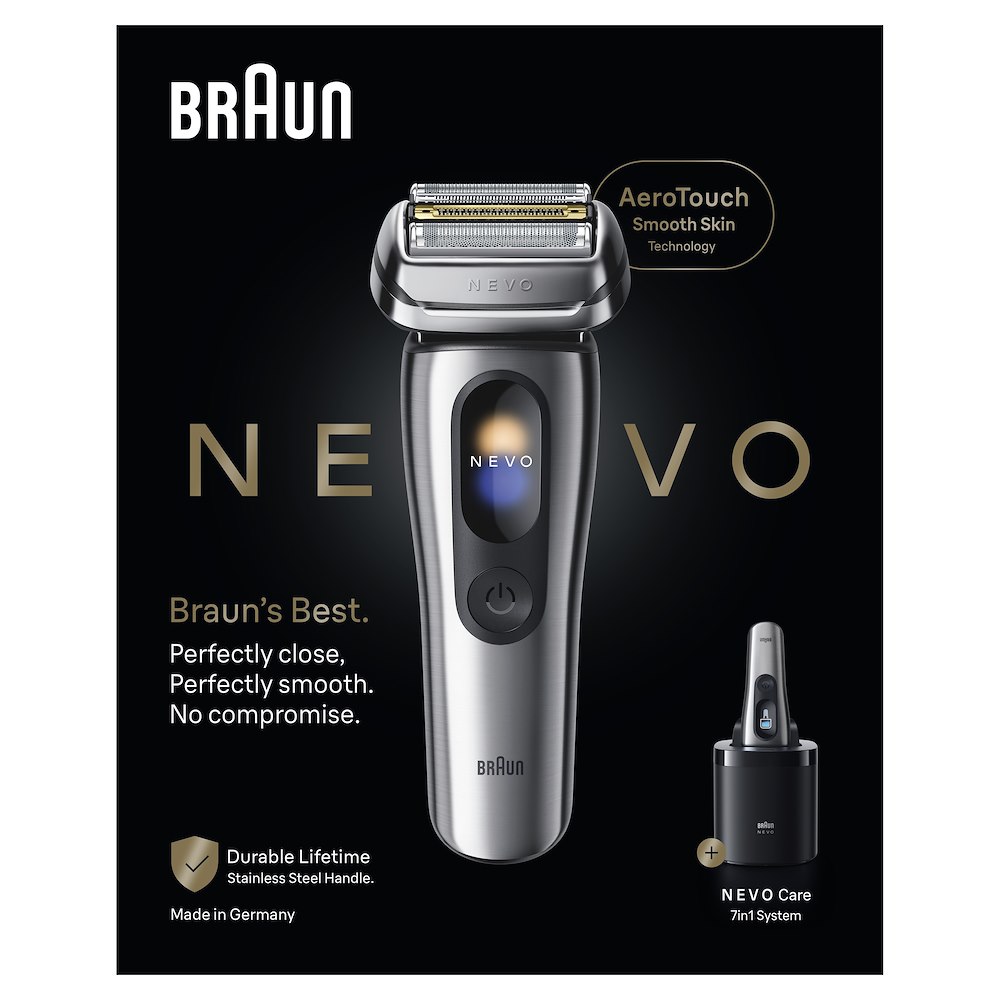 BRAUN NEVO11000C - Elektrischer Rasierer Silber