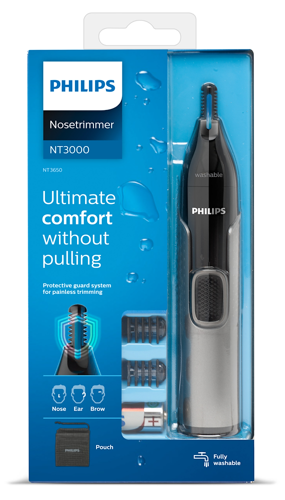PHILIPS NT3650 - Nasen- und Ohrhaartrimmer Philips
