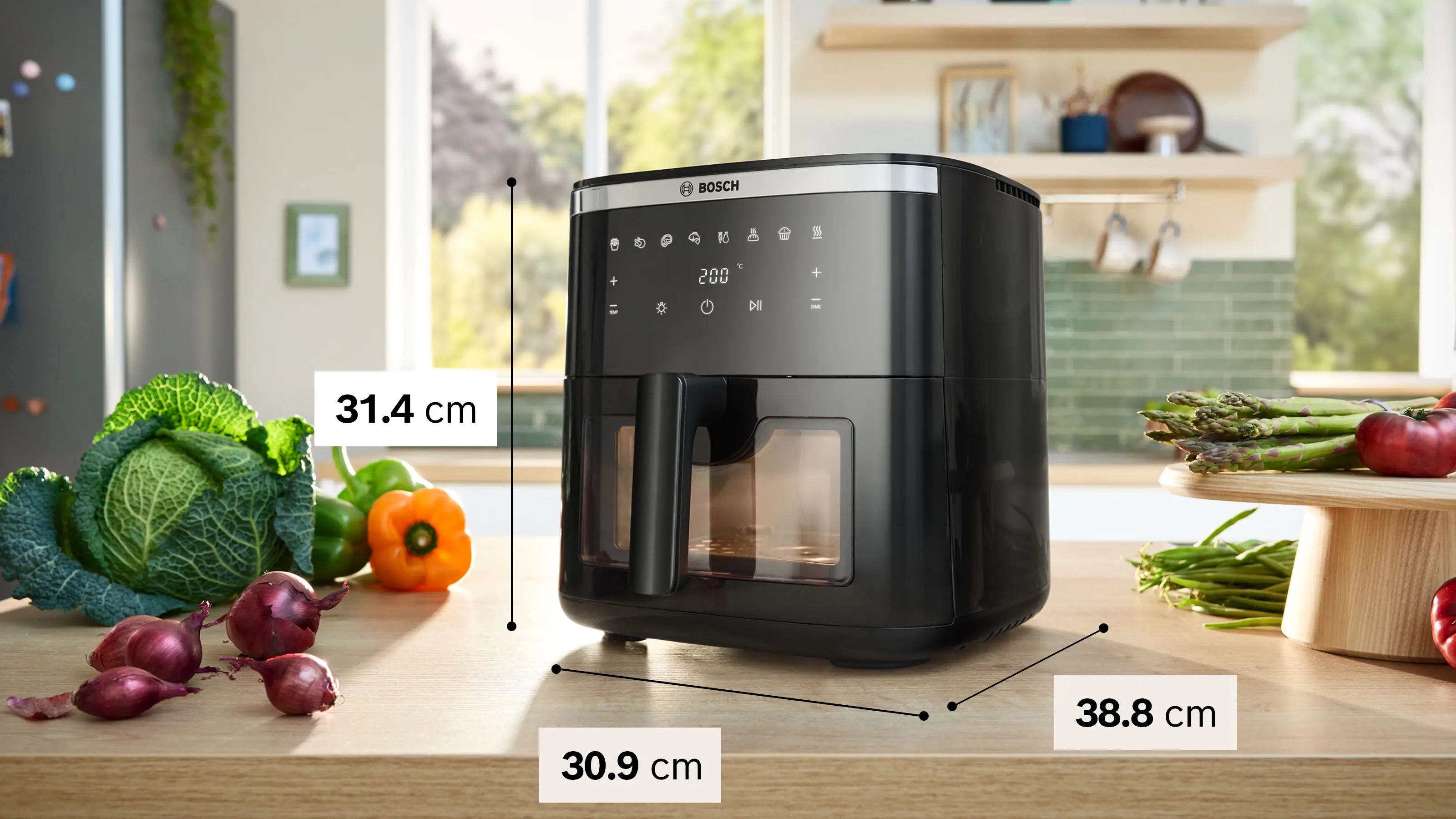 BOSCH MAF671B1 - Heißluftfritteuse 7.2LT