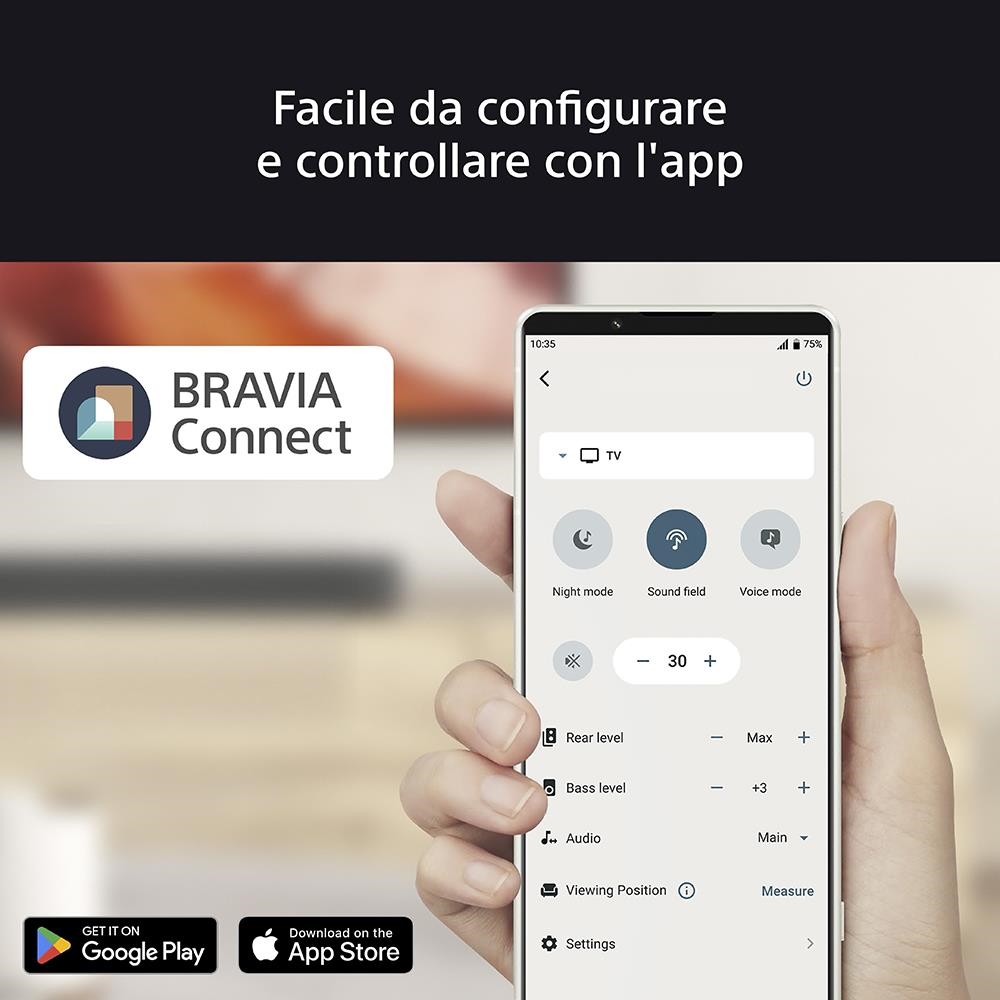 SONY HTBD60 - HTBD60 - Soundbar 3.1.2 mit Subwoofer