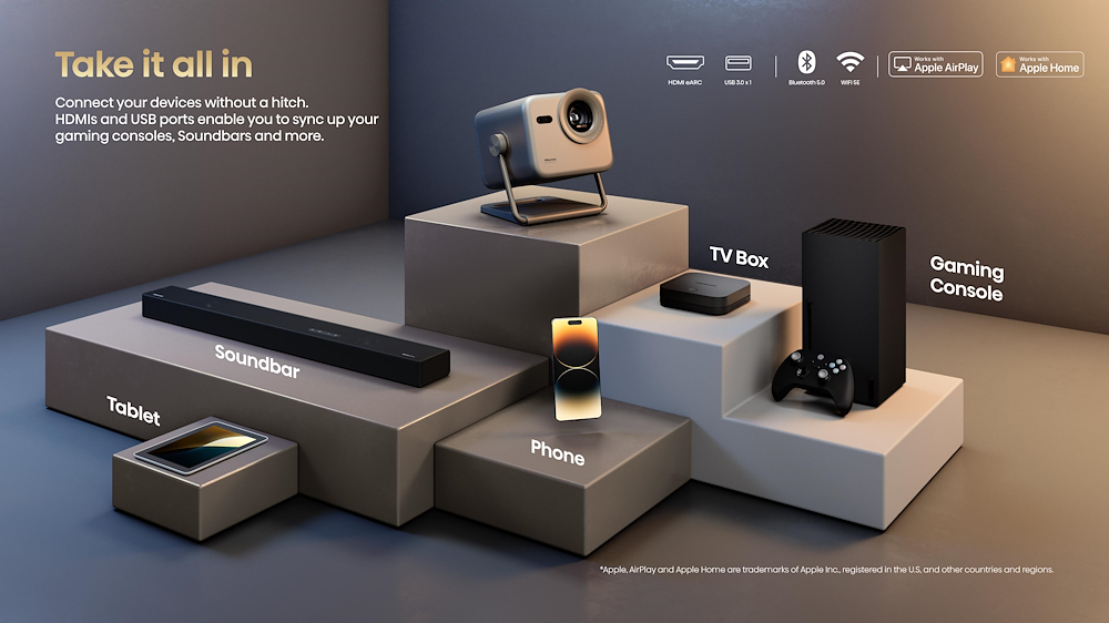 HISENSE M2PRO - Laser Projektor Smart 4K UHD