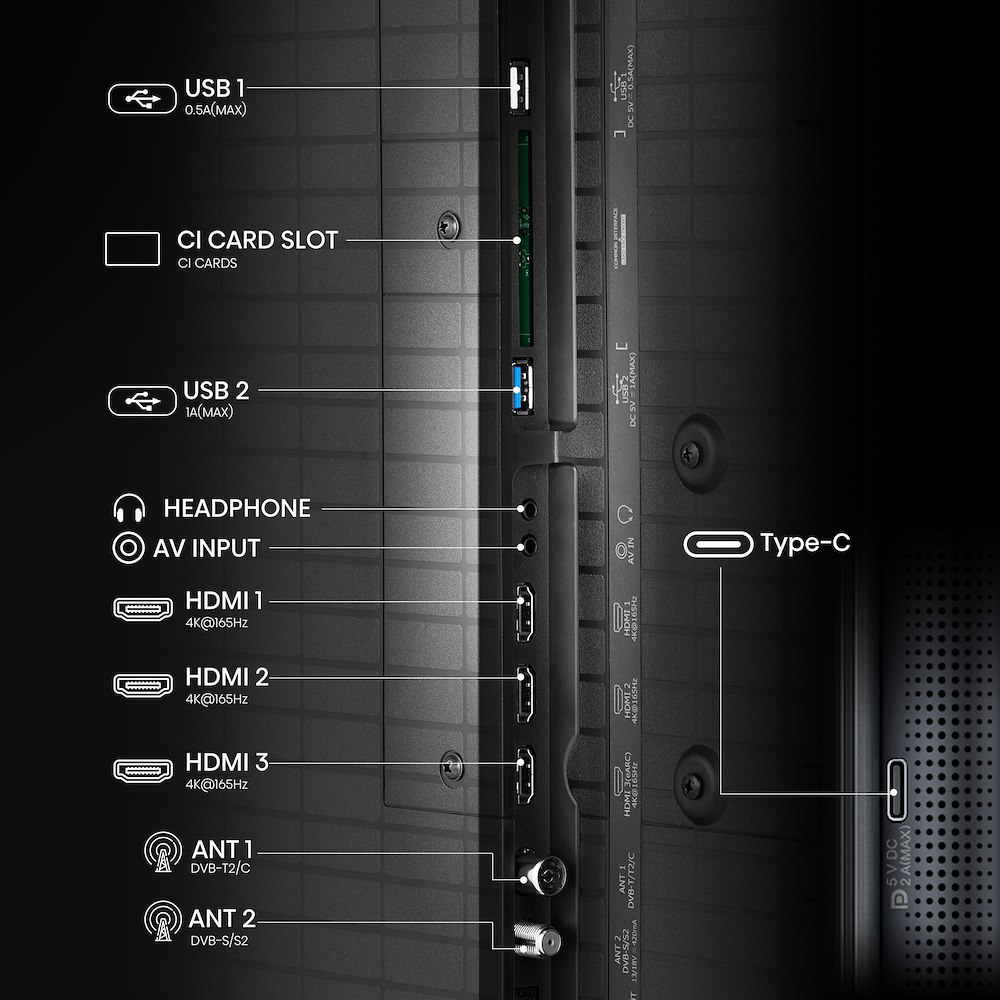 HISENSE 116UXQ - Smart TV RGB-MiniLED 116" 4K