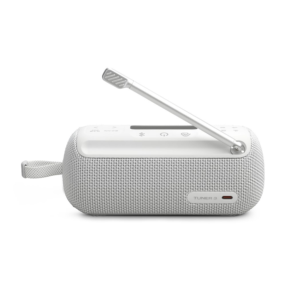 JBL JBLTUNER3WHT - Tragbares DAB/DAB+ Radio Weiß