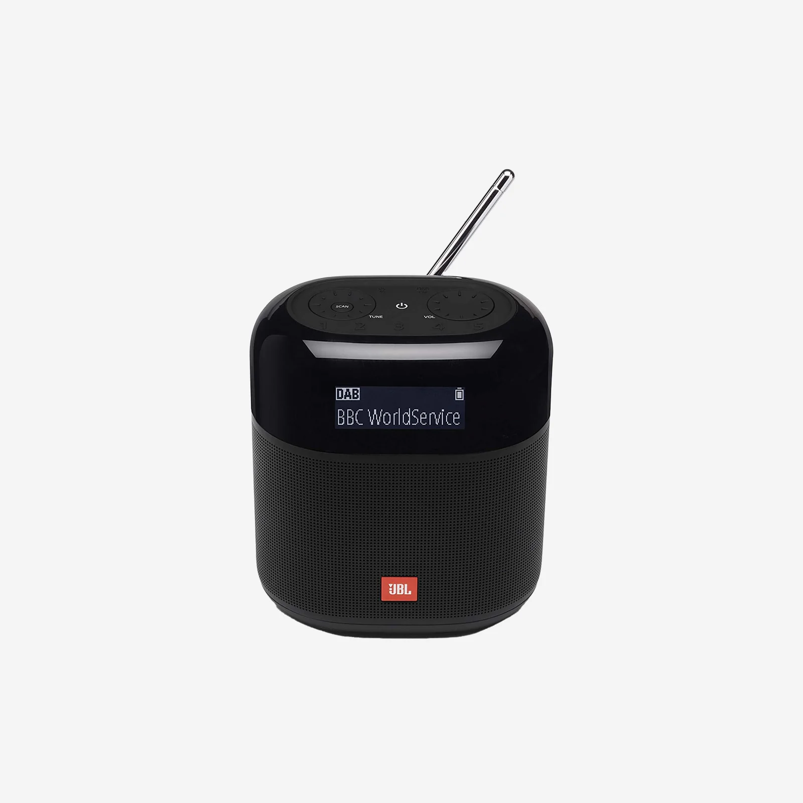JBL JBLTUNERXLBLKUN - Tragbares Bluetooth-Radio mit DAB/FM