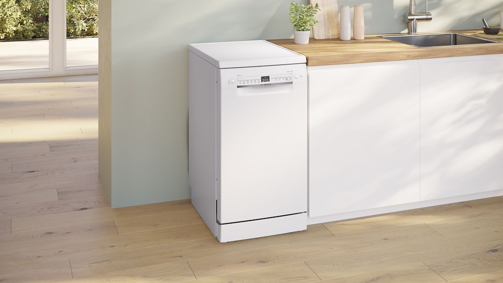 BOSCH SPS2HKW55E - Slim Geschirrspüler 45cm Weiß