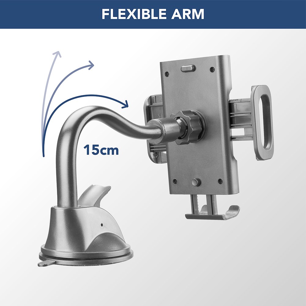 CELLULAR LINE BIGCRABDUALFIX - Universeller Auto Smartphone Halter