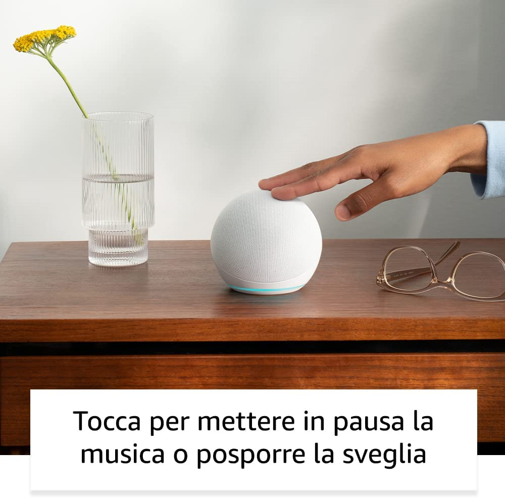 ECHO ECHODOT5GENWHITE - Echo Dot 5. Gen. Smartspeaker Weiß