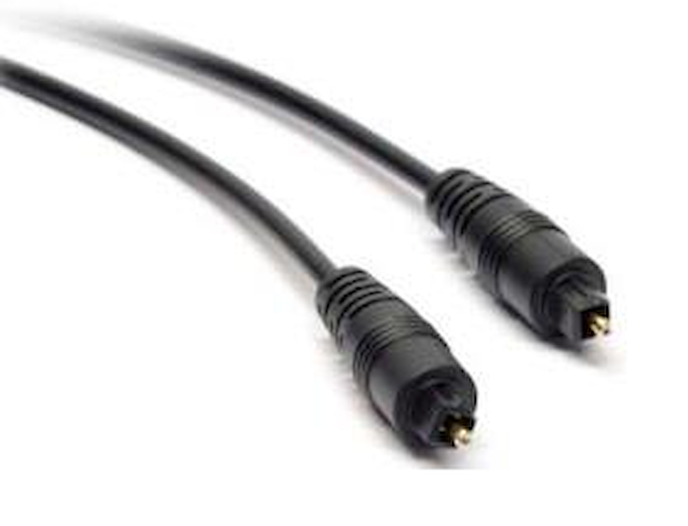 REDLINE RDL2101 - Optisches Kabel Toslink Schwarz 2 Meter