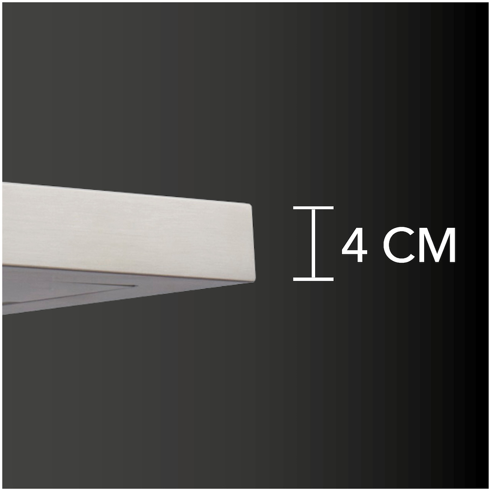 GLEM GAS GHB684IX - Wandhaube 60 cm Edelstahl 3 Stufen