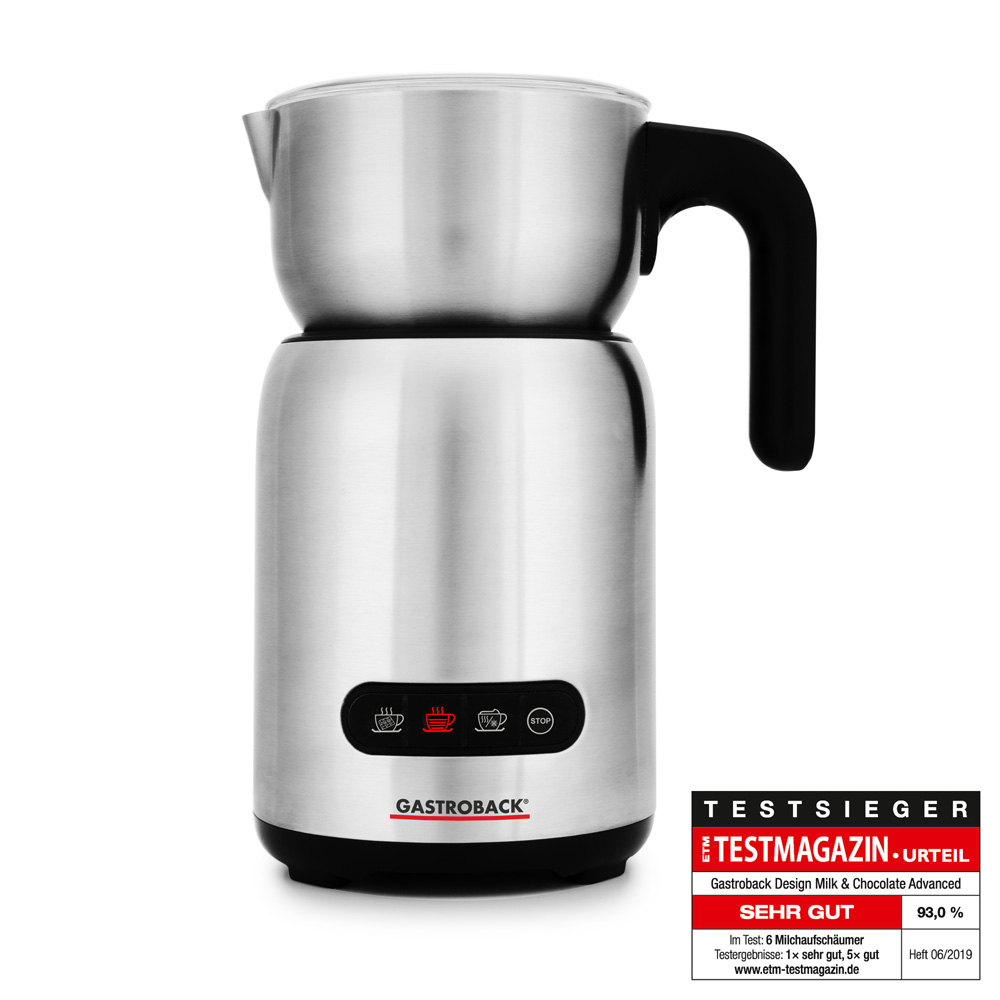 GASTROBACK 42359 - Design Milk & Chocolate Advanced – Milchaufschäumer