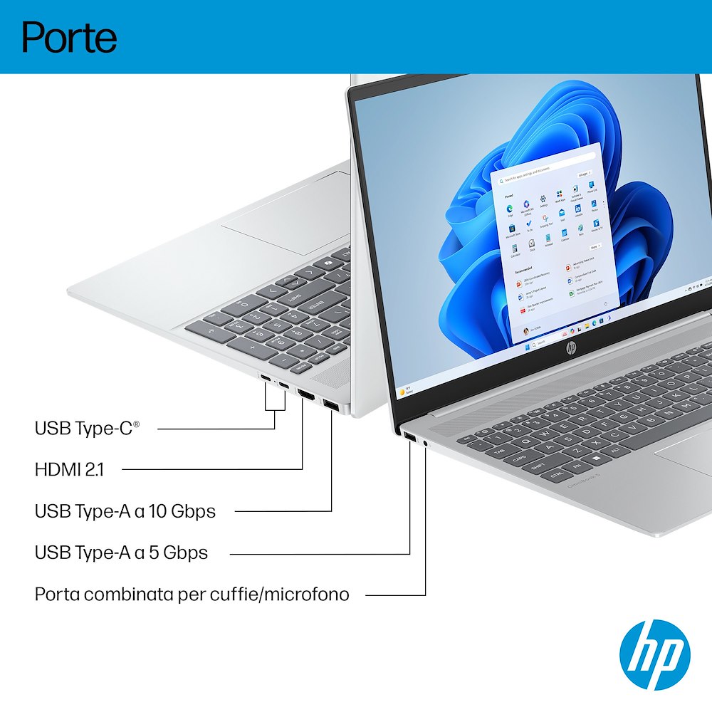 HP D8SQ0EA - OmniBook 16" AI 16GB SSD