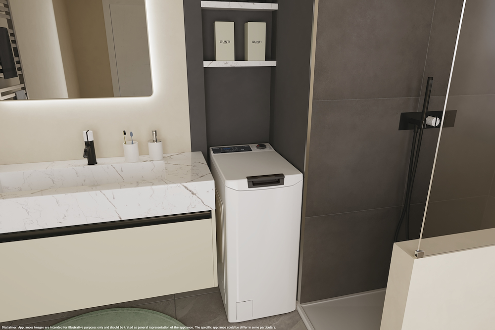 ZOPPAS 31020883 - Waschmaschine 7kg von oben